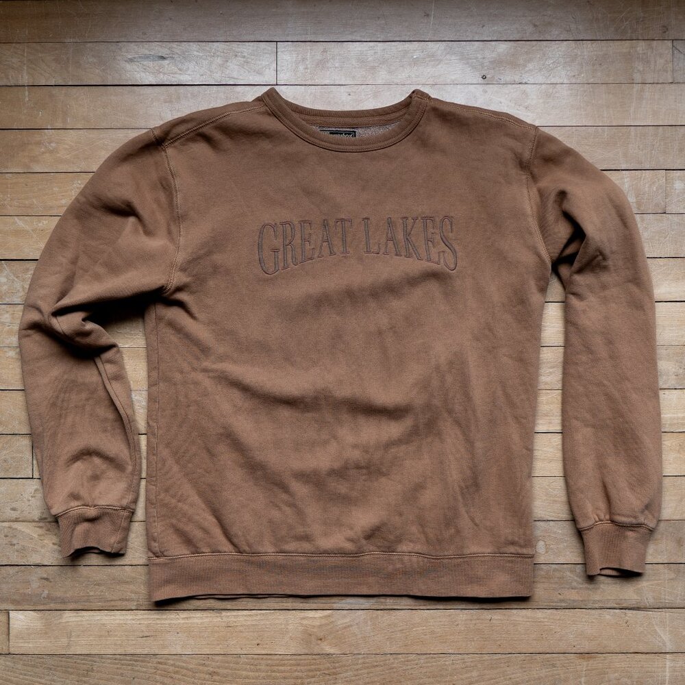Great Lakes Embroidered Crewneck
